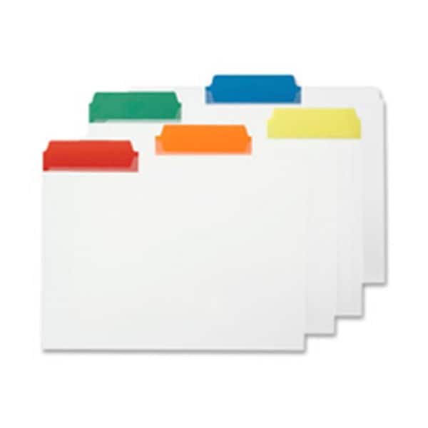 Pen2Paper File Folder- Ltr- .33in.- Poly Color Tabs- Asst PE811617 - main